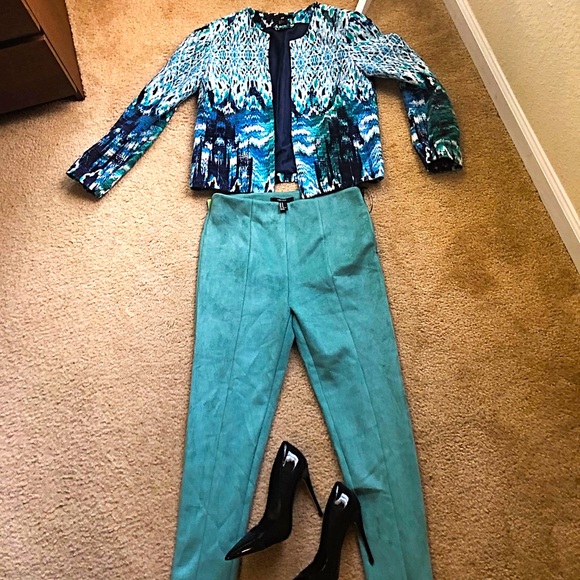 H&M blue blazer size 38 M - Picture 9 of 9